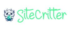 SiteCritter Logo - A local company that offers hosting and website buildng